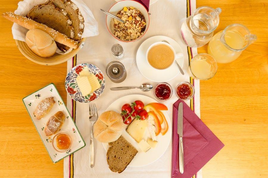 Wein + Bett Wiedeck Stetten Esterno foto